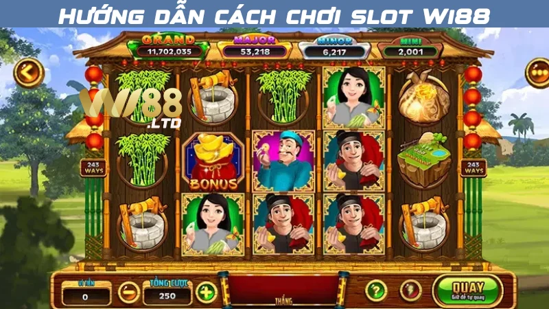 Cách chơi game slot Wi88