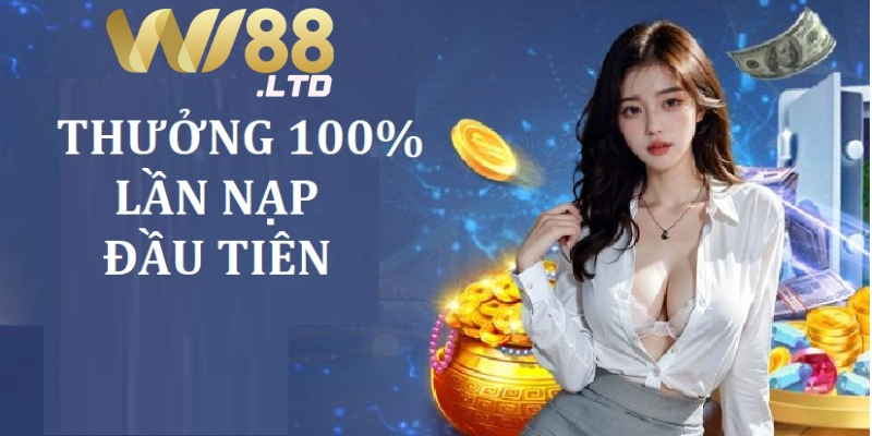 Khuyến mãi nạp tiền lần đầu cho cược thủ tại Wi88