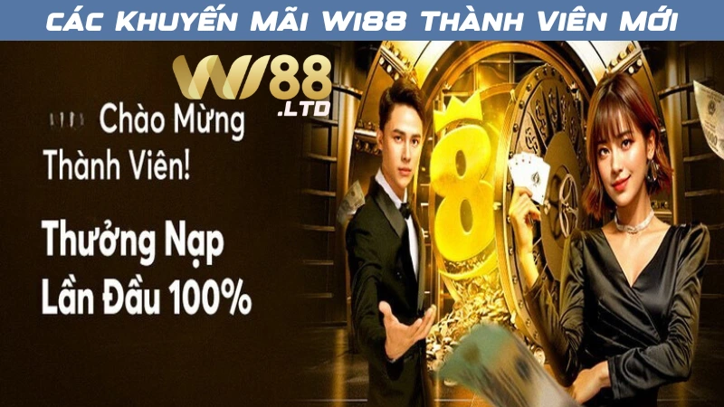 Các Chương Trình Wi88 Khuyến Mãi Thành Viên Mới
