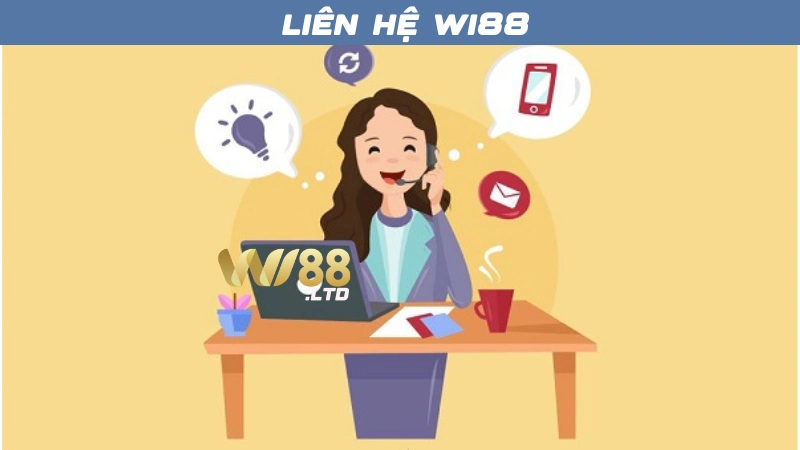 Cách liên hệ Wi88 cho các cược thủ