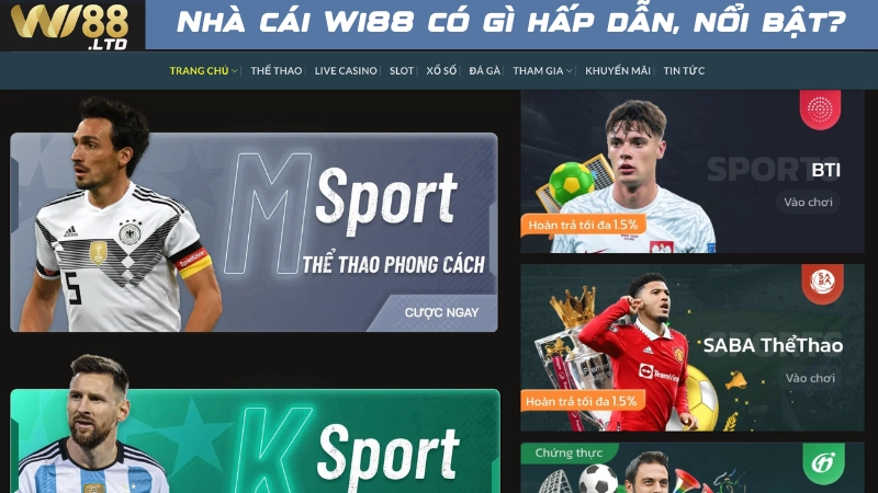 Nhà Cái W88 Có Gì Đặc Biệt?